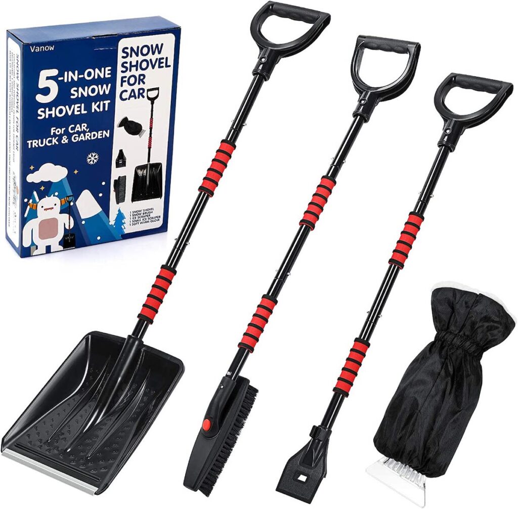 Kit de limpeza de neve para carros